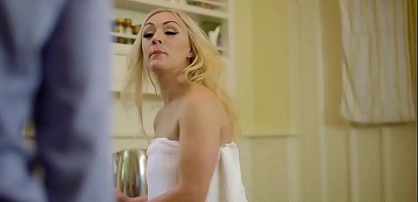  Brazzers - Real Wife Stories - The Caterer scene starring Amber Deen and Freddy Flavas
